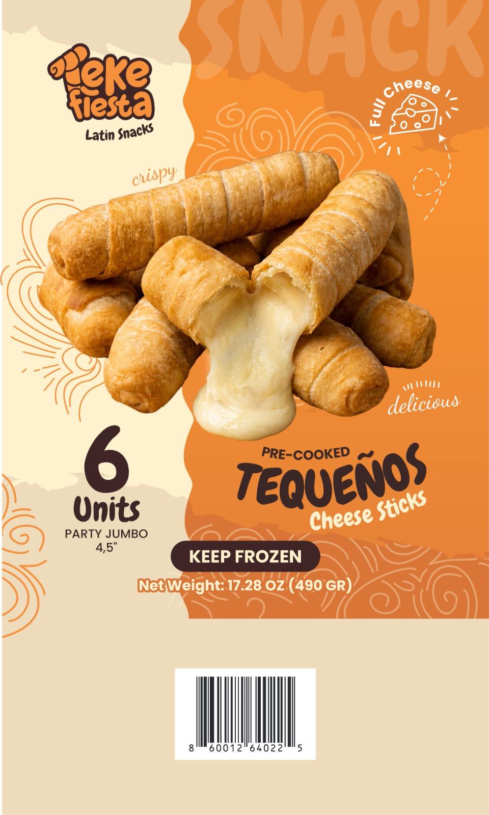 Teke Fiesta Party Jumbo 4.5 Inch Pack